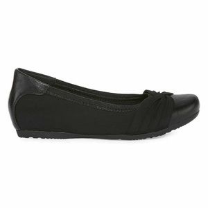 Yuu Marcel Black Flats